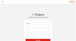 Desktop Screenshot of gsigma.rs